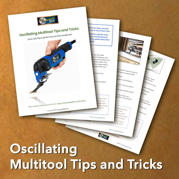 Oscillating Multitool Tips and Tricks