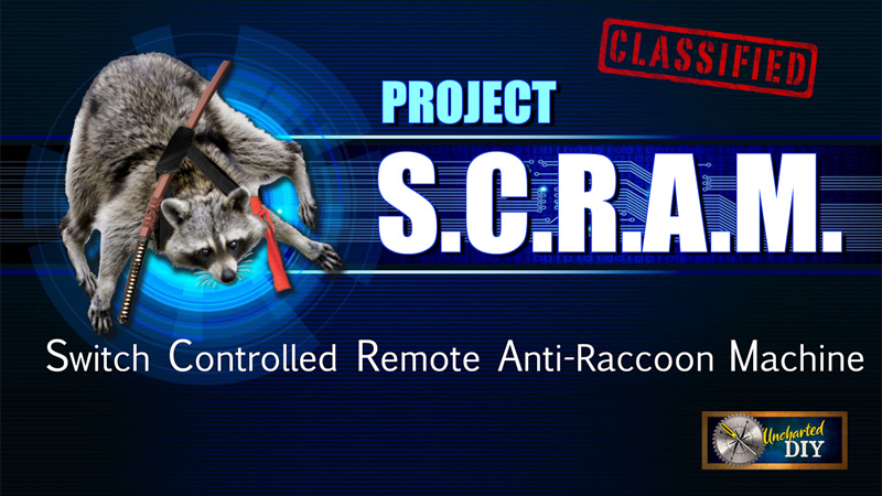 Project S.C.R.A.M. critter deterrent Logo