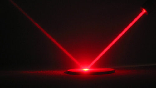 Laser Distance Meter beam reflection